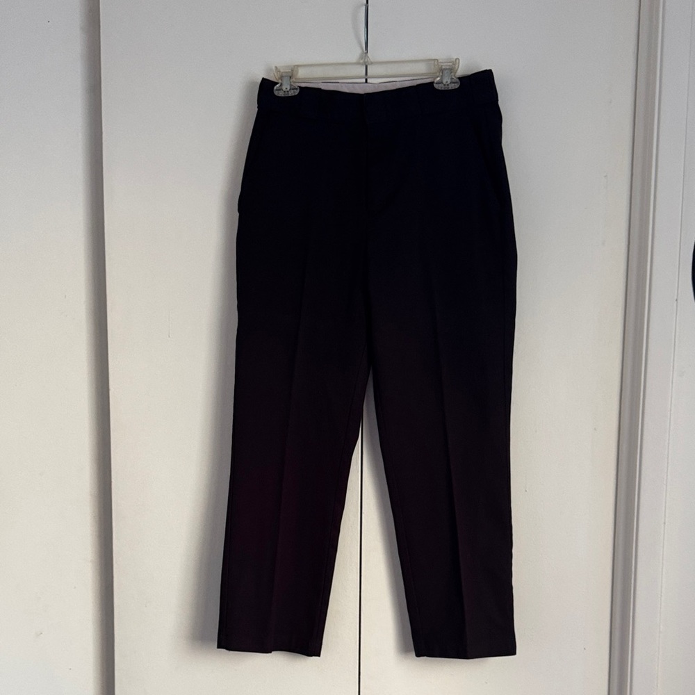 Dickies Women's Classic Black Cropped Pants